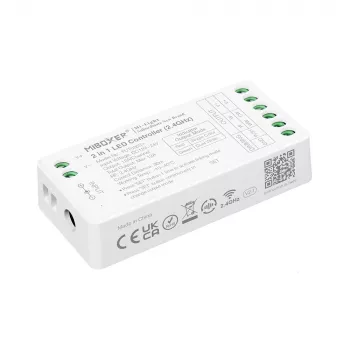 MiBoxer FUT035S+16kHz Controlador LED 2 em 1 Dual White (DC12/24V, 2,4GHz, 16kHz sem cintilação)