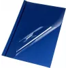 LMG Capas de encadernação térmica A4 Azul efeito pele 6,0 mm 50 folhas (pack de 50) LMG-BMDLM-BL-R6