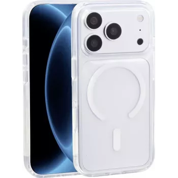 Renkforce Capa traseira para iPhone 18 Pro Transparente compatível com MagSafe, carregamento indutivo RF-7576222