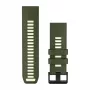 Garmin QuickFit 26 mm bracelete de silicone para relógios - Olive Drab / Lemon 010-14508-01