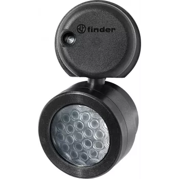 Finder 18.71 detetor de movimento, 230 V AC, 1 NO, 180°, 12 m, IP54 18.71.8.230.0002