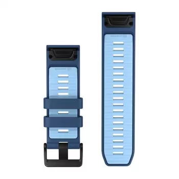 Garmin QuickFit 26 mm bracelete de silicone para relógios – Tidal Blue/Ice Blue 010-14508-00