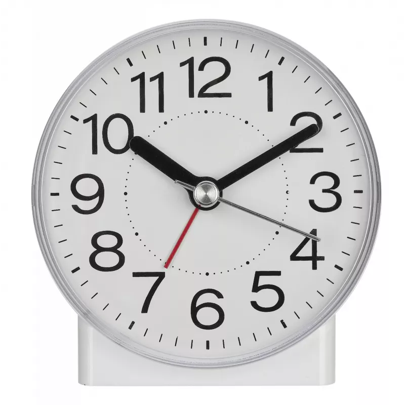 TFA Dostmann 60.1037.02 despertador de quartzo branco