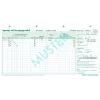 BOI formulários de registo de armazém e movimentos, 50 folhas, A4, branco (9206-00235N)