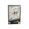 LEAN TOYS puzzles para colorir 500 peças borboleta