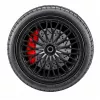 LEAN CARS Roda sobresselente para Lamborghini A8803 XXL carro montável a bateria - pneus de borracha com ar, preto