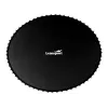 Tapete de trampolim LEAN SPORT PRO 14ft – 96 anéis em V, tecido PP resistente aos UV, preto