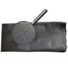 LEAN SPORT 6806 Tapete de trampolim sobresselente 12ft, 72 anéis em V, tecido PP resistente aos UV, preto