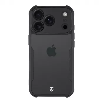 Tactical Back Cover Quantum Stealth iPhone 18 Pro transparente/preto