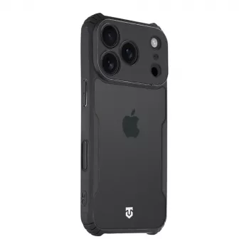 Tactical Back Cover Quantum Stealth iPhone 18 Pro transparente/preto