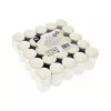 PAPSTAR Velas de chá, branco, 100 unidades (13302)