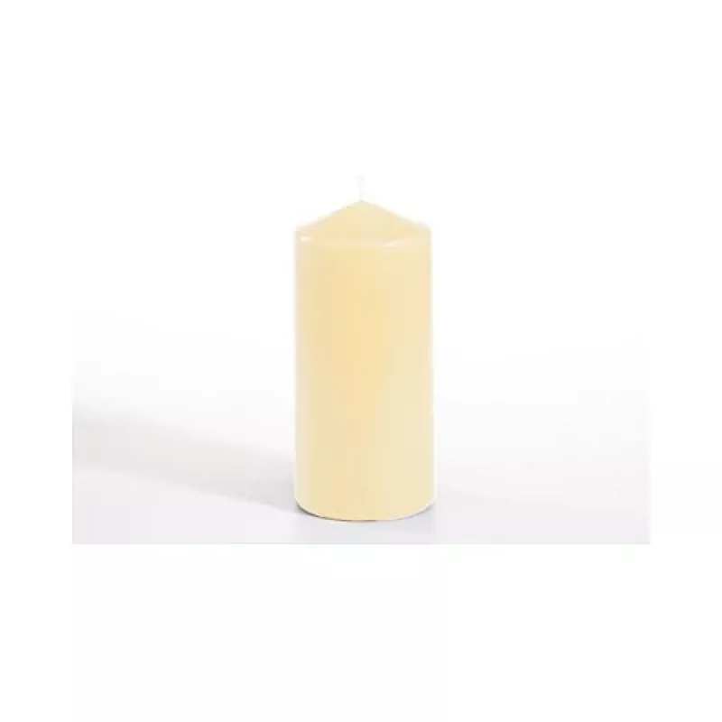 PAPSTAR Vela cilíndrica 13 cm Creme