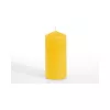 Vela cilíndrica PAPSTAR, Ø 60 x 130 mm, duração de queima aprox. 30 h, amarelo-ouro (13589)