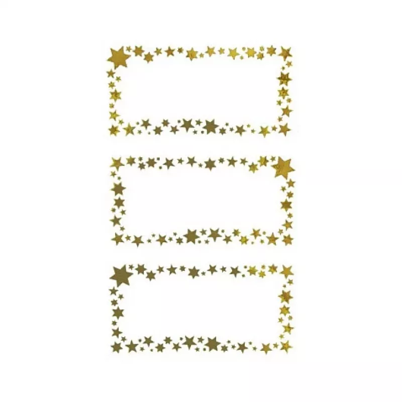 Etiquetas de Natal AVERY Zweckform dourado, 24 etiquetas redondas, 30 mm