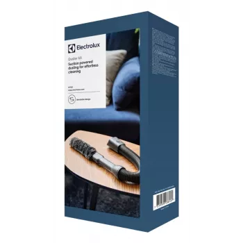 Electrolux Dust KIT21 Conjunto de acessórios para aspirador, 4 peças, universal 32/35mm, preto/cinzento