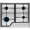 Electrolux KGS6426SX Placa de Gás com 4 Queimadores e Queimador Wok, Aço Inoxidável
