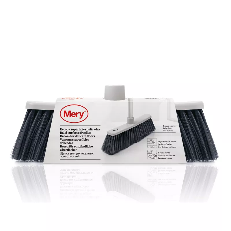 MERY Cabeça de escova macia para chão sem cabo, 27 cm (05073401)