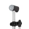 MAUL Calha de Suporte para Plantas 132 cm Montagem na Parede Prateado