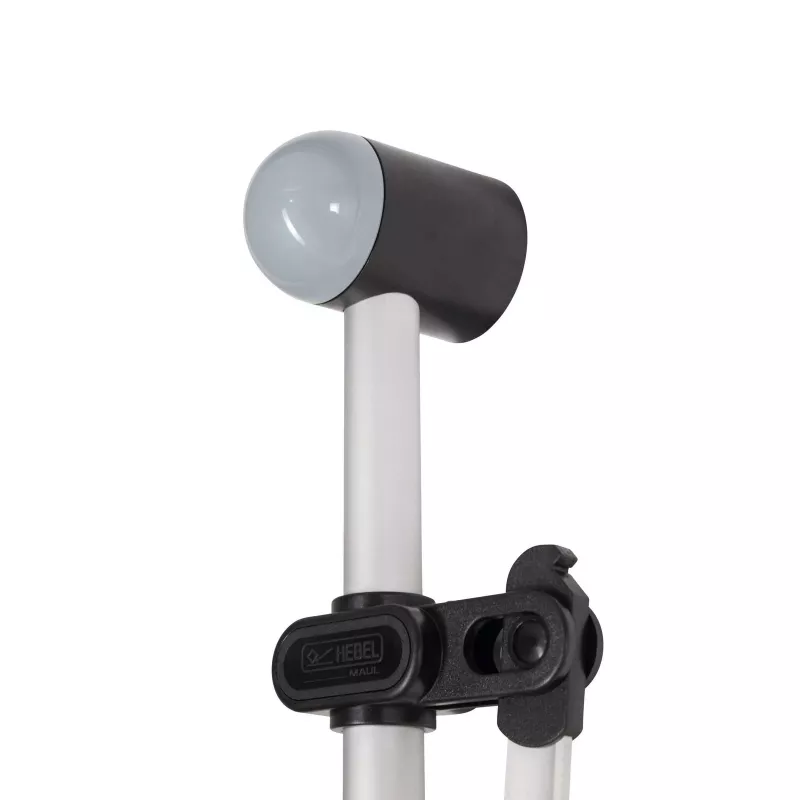 MAUL Calha de Suporte para Plantas 132 cm Montagem na Parede Prateado