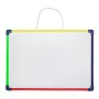 MAUL Artverum Quadro magnético de vidro 40 x 28 cm branco