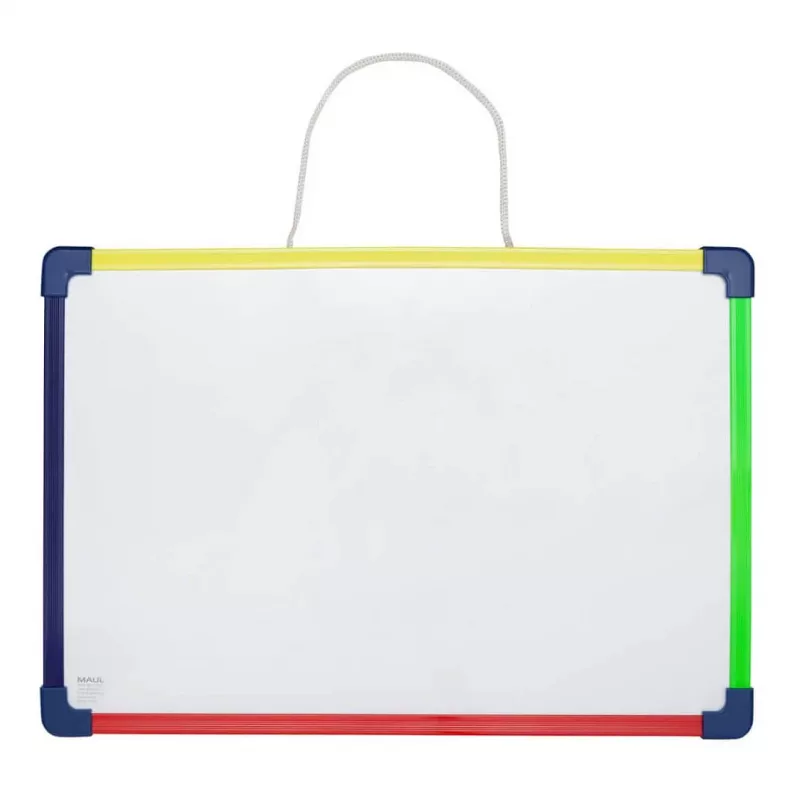 MAUL Artverum Quadro magnético de vidro 40 x 28 cm branco