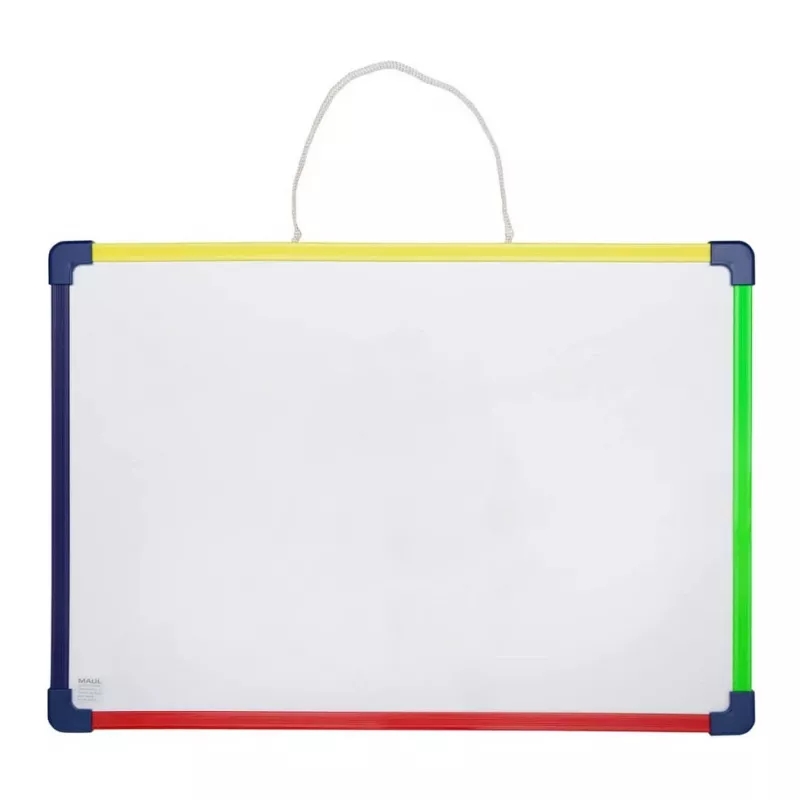 MAUL Artverum Quadro magnético de vidro 40 x 28 cm branco