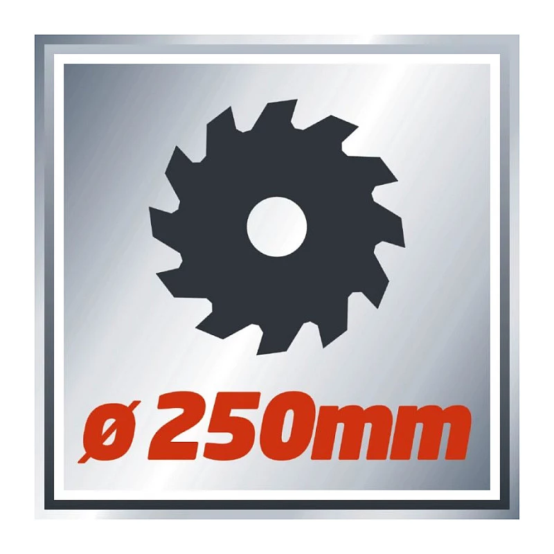 Serra de corte e tração Einhell TC-MS 2513 L, 1600 W, lâmina de 250 mm, guia laser, vermelha