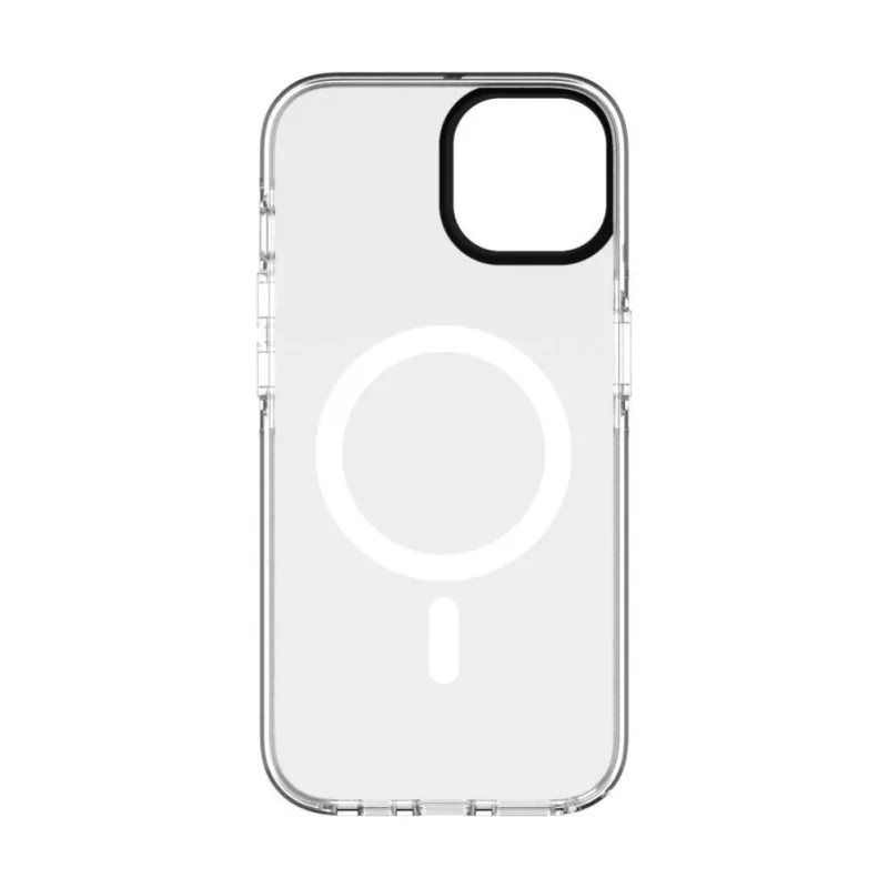 Capa Evelatus para Apple iPhone 15 Plus PC+TPU com MagSafe – Custom Marble Purple