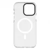 Capa Evelatus para Apple iPhone 15 Pro Max PC+TPU com MagSafe - padrão floral transparente
