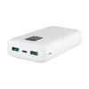 Fixed Zen 20 power bank 20000 mAh com ecrã LCD e saída PD 20W - branco FIXZEN-20-WH