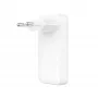 Fixed Slim carregador de viagem 2xUSB-C 65W GaN PD branco
