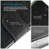 FIXED Opus Book Case para Xiaomi Redmi 15 4G/5G – pele sintética, preto