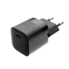 Fixed Mini carregador de parede com saída USB-C e suporte PD, 30W - preto FIXC30M-C-BK