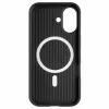 Fixed MagLeather capa traseira para Apple iPhone 17 – pele, preto