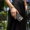 Fixed MagLeather capa traseira para Apple iPhone 17 – pele, preto