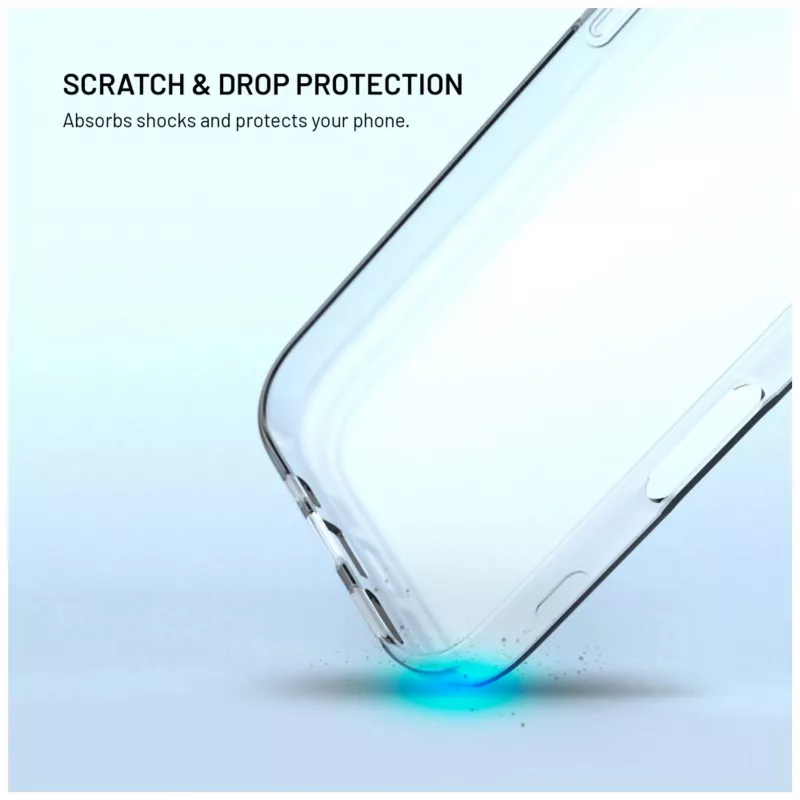 Fixed Story capa traseira para Xiaomi Redmi Note 15 Pro 5G - TPU transparente