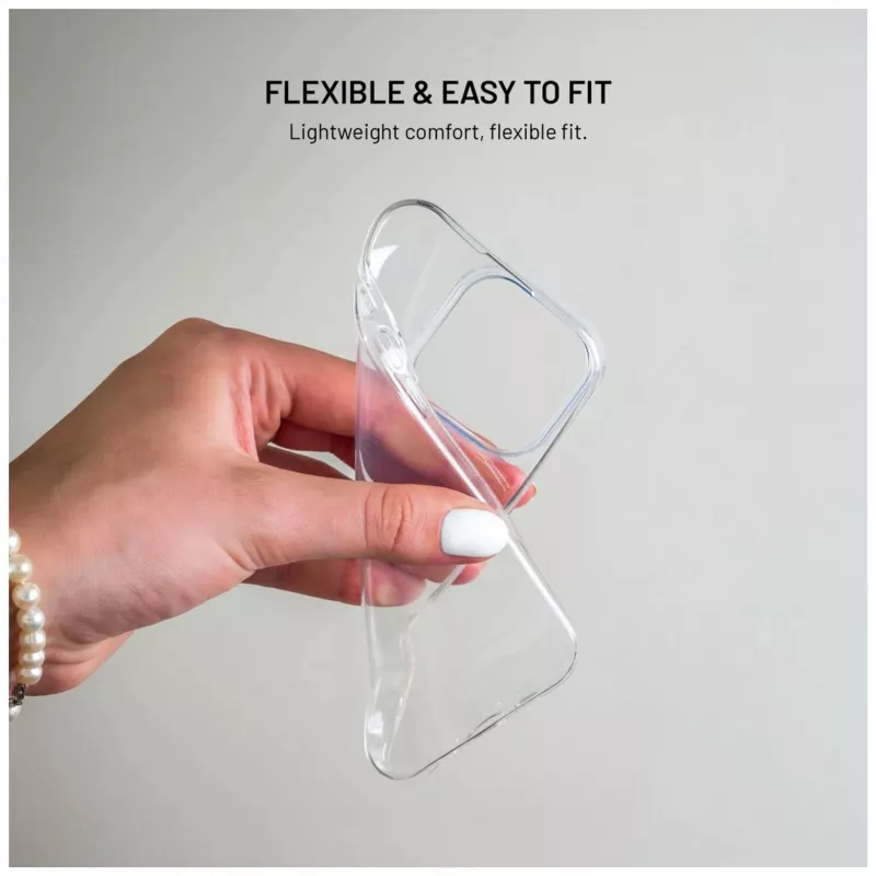 Fixed Story AntiUV capa traseira para Xiaomi Redmi Note 15 Pro 4G - TPU transparente