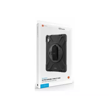 Fixed Silicone capa para tablet Samsung Galaxy Tab A11, preto