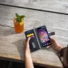 FIXED Opus Capa tipo livro para Honor Magic 8 Lite 5G, preto FIXOP3-1638-BK