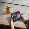 Fixed Opus Book Case para Xiaomi Redmi Note 15 Pro 5G - pele, preto