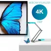 IRIScan Visualizer 7 Dyslexic - scanner de teto A3, 13MP, USB, azul-ártico/prateado