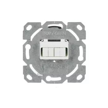 Busch-Jaeger Tomada de parede de fibra ótica LC Duplex, encastrar, 2CKA000230A0486