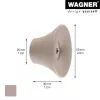 Wagner design yourself TULIP Cabide de parede GH 0322, 1 gancho, Taupe (17032221)
