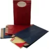 AGIPA Saco de presente em papel kraft vermelho 180 x 350 mm, 50 g/m², 1 unidade 101652