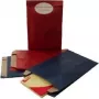 AGIPA Saco de presente em papel kraft vermelho 180 x 350 mm, 50 g/m², 1 unidade 101652