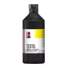 Marabu Textil tinta têxtil, preto, 500 ml, à base de água, para têxteis claros, resistente à lavagem até 40°C 17160075073