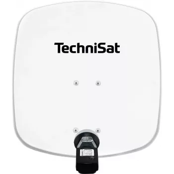 TechniSat antena parabólica SAT com LNB, 45 cm, alumínio, LNB single (1745/8195)