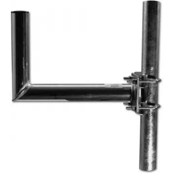 TELEVES MAL35HV braço de mastro em alumínio 35 cm montagem horizontal/vertical para mastros até 60 mm