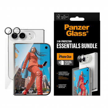 PanzerGlass 2-in-1 Essentials conjunto para iPhone 15 Pro Max