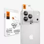 Película de proteção para objetiva de câmara Spigen Optik Pro GLAS.tR EZ FIT, pack de 2, para iPhone 18 Pro / 18 Pro Max - prateado